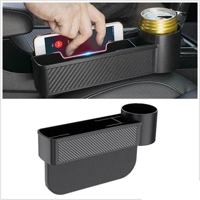 Car Seat Gap Pocket Storage Box Catcher Crevice Wallet Phone Key Slit Organizer - Image 1 of 4