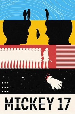 Mickey 17 2025 Movie Poster – Sci-Fi Film Wall Art Print, Futuristic Movie Decor - Image 1 of 4