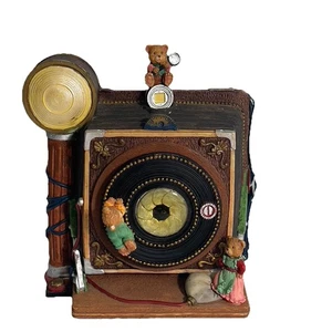 Kingstate Corp Poly Resin Nostalgic Camera Music Box Preowned - Picture 1 of 6