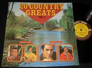COUNTRY  GREATS VOL 6 LP - REG LINDSAY KEVIN SHEGOG JOHNNY CASH TEX WILLIAMS - Picture 1 of 2