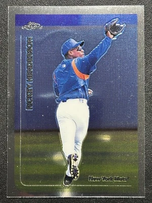 1999 Topps Chrome #277 Rickey Henderson New York Mets - Image 1 of 2