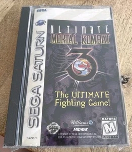 🪐 SEALED 🪐 Ultimate Mortal Kombat 3 🪐 SEGA Saturn 🇺🇸 US Seller - Picture 1 of 8