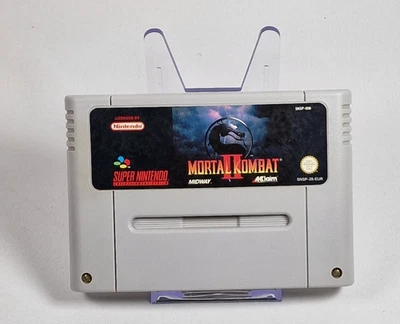 🔥 Super Nintendo Mortal Kombat II – getestet & läuft – Guter Zustand SNES PAL - Bild 1 von 2