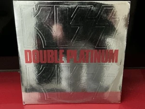 KISS Double Platinum Vinyl 2 LP Record 1978 SHINY COPY EX Vinyl Gatefold - Picture 1 of 10
