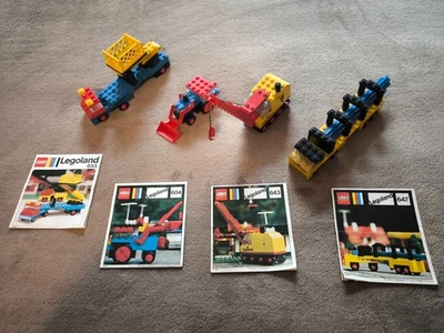 "LEGO® KONVOLUT  - 4  FAHRZEUGE DER  70 ER JAHRE - MIT OBA - GEBRAUCHT ( 3 )" - Bild 1 von 4