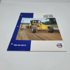 VOLVO Motor Graders G930 G940 G946 G960 Dealer Brochure Catalog Original - Picture 1 of 4