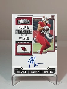2023 Michael Wilson Contenders Rookie Ticket Auto RC - Arizona Cardinals - Picture 1 of 3