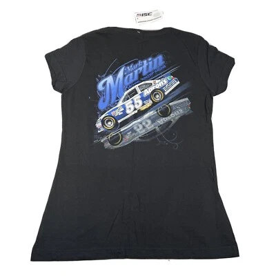 Camiseta Nascar Feminina Perseguição Autêntica GRANDE Mark Martin #55 - Imagem 1 de 4