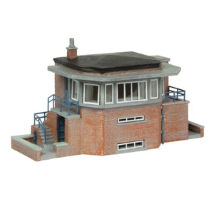 Graham Farish 42-010B N Gauge ARP Signal Box Blue - Picture 1 of 1