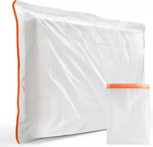 Matratzenhülle 90 X 200 (Dicke 30 Cm) Schutzhülle Für Matratze Mit Breitem Reißv - Bild 1 von 12
