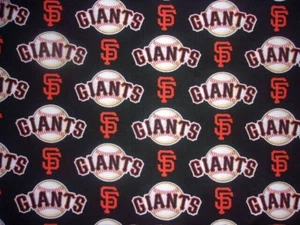 San Francisco Giants MLB Baumwollstoff NEU 15"X 60" - Bild 1 von 2