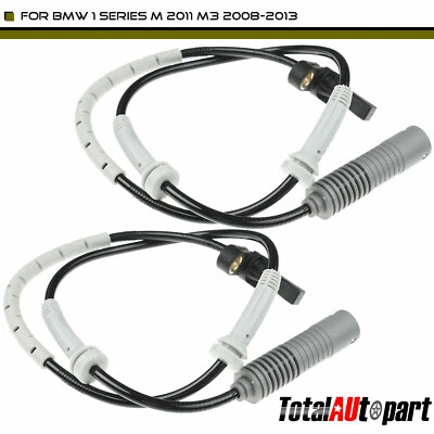 2 датчика скорости колес ABS для BMW 1 серии M M3 2008-2013 передние левые и правые - Изображение 1 из 4
