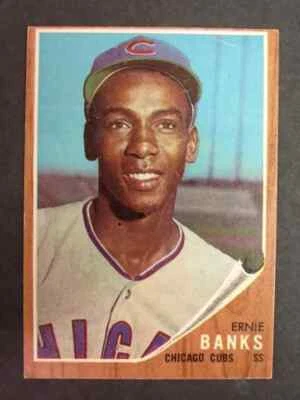 1962 Topps - #25 Ernie Banks - Image 1 of 2