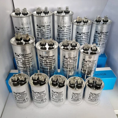 CBB65A-1 CBB65 450VAC 50/60Hz 6uF - 100uF Air Conditioner Motor Run Capacitor AU - image 1 of 4