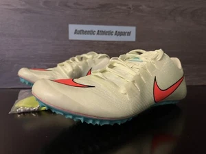 Nike Zoom Ja Fly 3 Track Spikes Barely Volt Orange Men's Size 9.5 865633-700 NEW - Picture 1 of 11