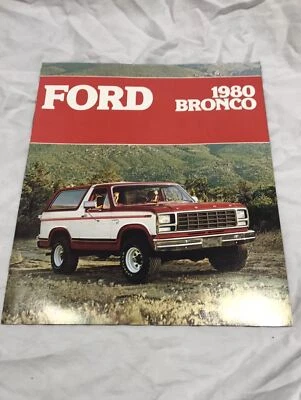 1980 Ford Bronco дилер продажи брошюра - Изображение 1 из 4