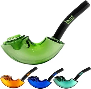 Pipa para fumar | Pipa de vidrio de tabaco coleccionable | Paquete de 1 en color aleatorio - Imagen 1 de 5