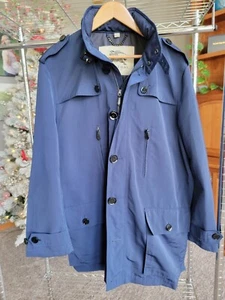 Mens Burberry Navy Polyester Jacket Size XXXL.   C4 - Picture 1 of 10