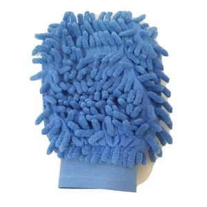 Super Mitt limpieza azul microfibra talla única - Imagen 1 de 3