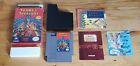 Tombs & Treasure and Nintendo NES Game Complete CIB Box Map Instruction Manual !