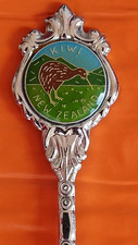 KIWI FLIGHTLESS BIRD APTERYGIFORMES APTERYGIDAE NEW ZEALAND SOUVENIR TEA SPOON