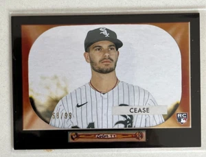 Dylan Cease 2020 Topps Archives #B55-5 1955 Bowman Archives Black #/99 - Picture 1 of 2