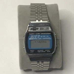 VINTAGE 1980'S CHEVROLET PICKUP TRUCK ADVERTISING PROMO Digital Wrist Watch 5 - Picture 1 of 12