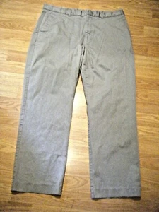 PERRY ELLIS MENS STRETCH COTTON KHAKI STRAIGHT LEG PANTS SIZE 36/30 - Picture 1 of 5