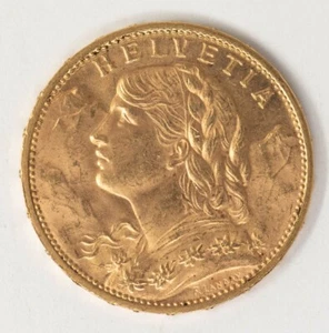 Suiza 1915-B oro 20 francos Helvetia DC-6681 - Imagen 1 de 2