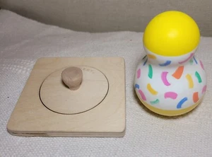 Lovevery Bauchzeit Wobbler (5-6 Monate) Lovevery First Puzzle (7-8 Monate)  - Bild 1 von 5