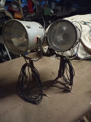 Trommelscheinwerfer Bühnenscheinwerfer DDR Loft Industrie Design  - Bild 1 von 4