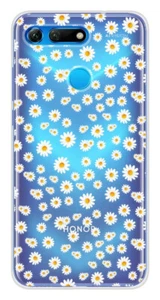 Coque en silicone imprimée compatible Huawei Honor View 20 Daisy - Photo 1 sur 3