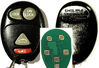 Mando a distancia de entrada sin llave OEM Buick Century 2001 abridor de control de llavero de coche L2C0007T Foto 1 de 4