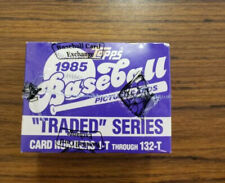 1985 Topps Baseball Traded Series Set BBCE Wrapped Sealed Box FASC