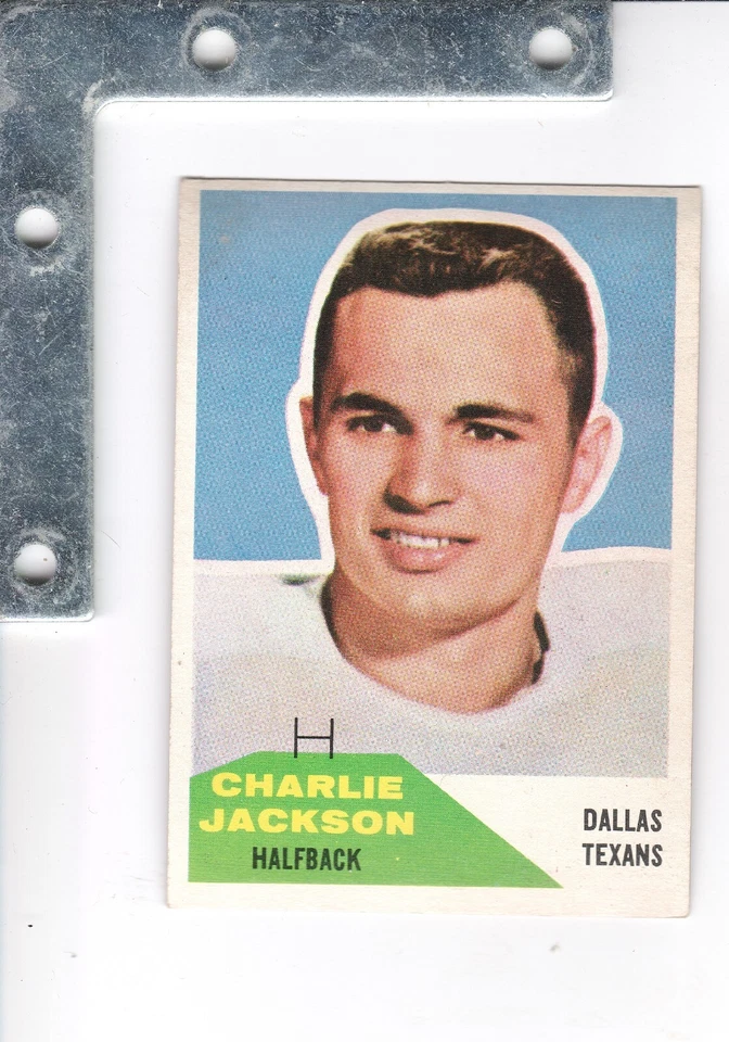 1960 Fleer Football AFL Singles VG/VGEX/EX+ RARE!  Pick From List Up To 30% OFF! - Image 1 of 1