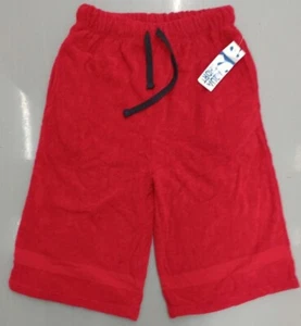 Aqua Shorts - Terry Cloth S,M,L,XL Black, Blue, White, or Red - U Pick - Picture 1 of 5