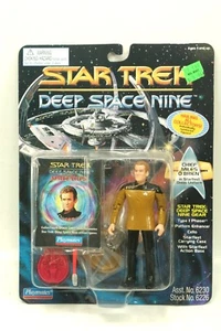 NUEVO *Sellado* STAR TREK DS9 DSN Playmates 5" Figura CHIEF MILES OBRIEN Gorras Rojo - Imagen 1 de 2