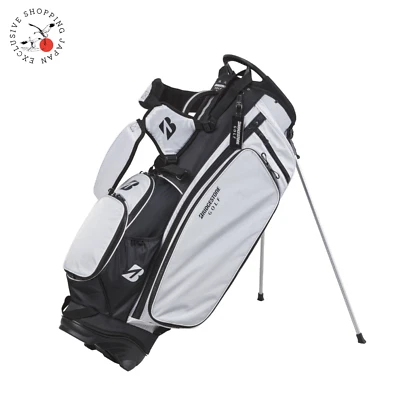 Bolsa de transporte de golf BRIDGESTONE CBG423 9,5x47" 4 vías 2024 ligera blanca para hombres Foto 1 de 4