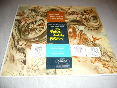PRIDE AND THE PASSION SOUNDTRACK GEORGE ANTHEIL LP NM Capitol W-873 1957 - Image 1 of 3