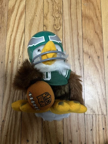 VTG 1983 NFL Huddles Kelly Green PHILADELPHIA EAGLES PLUSH mascot stuffed animal Cover