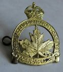Royal Canadian Army Cadet Cap Badge King Crown Wwii Ww2