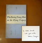 SIGNED The Daring Young Man on the Flying Trapeze by William Saroyan 1934 