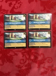 4x Lorcana Azurite Sea - Institute of Technology - 170/204 - x4 - Picture 1 of 6