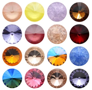 Cristales de piedras redondas AUREA A1122 Rivoli * Más colores y tamaños - Imagen 1 de 53