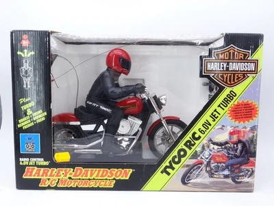 Harley Davidson Ferngesteuert Motorrad RC Radio Control Tyco Taiyo 90er NEU OVP - Bild 1 von 4