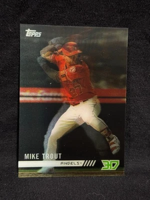 MIKE TROUT ANGELS ROY MVP 2018 TOPPS ON DEMAND 3D 3-D MOTION #M-11 - Image 1 of 2
