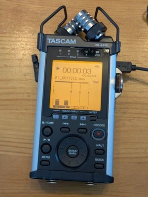 TASCAM DR-44WL VER2-J Linear PCM Recorder with Wi-Fi Connection Good Condition - Image 1 of 4