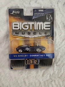 Jada Bigtime Muscle 1965 Shelby Cobra 427 S/C blu - Foto 1 di 2