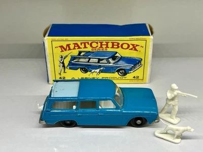 MATCHBOX LESNEY Studebaker Station Wagon No. 42 with ORIGINAL E BOX - Image 1 of 4
