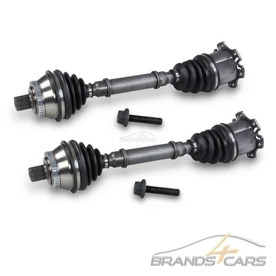 2X ATEC DRIVESHAFT PROPSHAFT VA LEFT RIGHT FOR AUDI A4 B6 B7 SEAT EXEO - Image 1 of 4